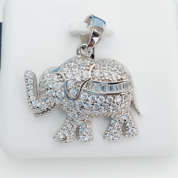 Jewelry - "925 Sterling Silver Cubic Zirconia Pendant, UU1P6A6038